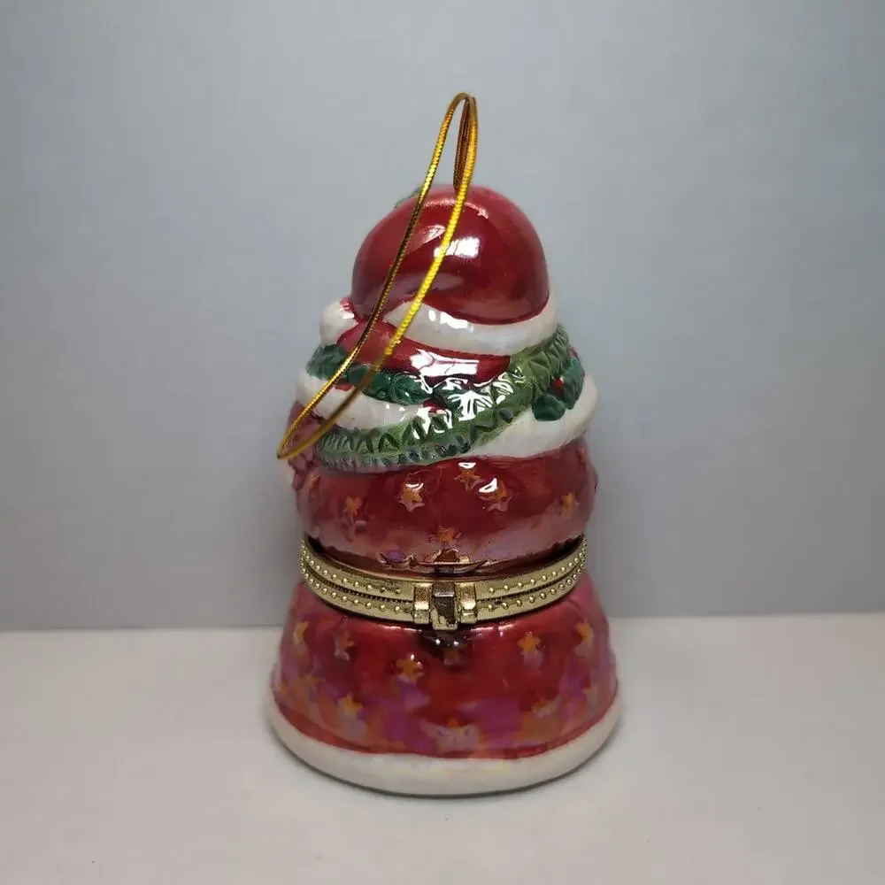 Mr Christmas Tree Ornaments‎ Music Box Trinket Santa Angel WORKS